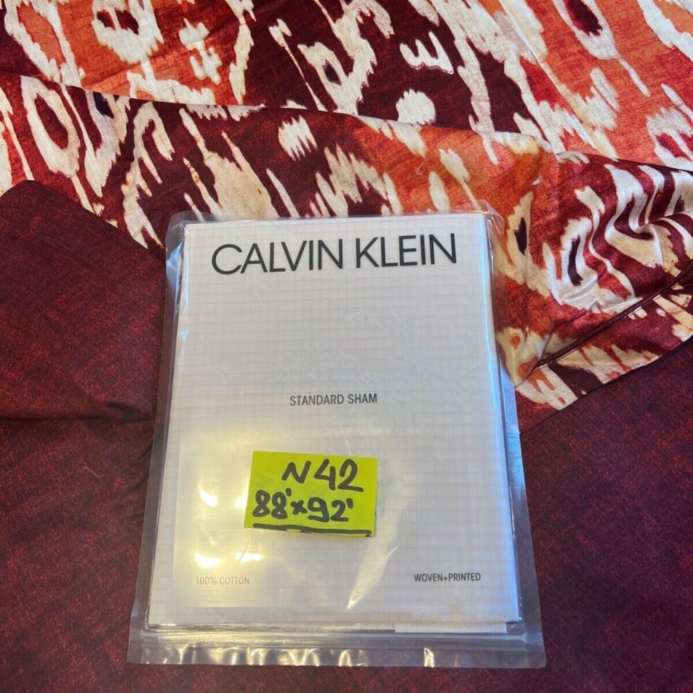 MIX Calvin Klein Standard Sham and  Set 3pcs -Queen Duvet + 2pcs Shams N-42 - Picture 3 of 4